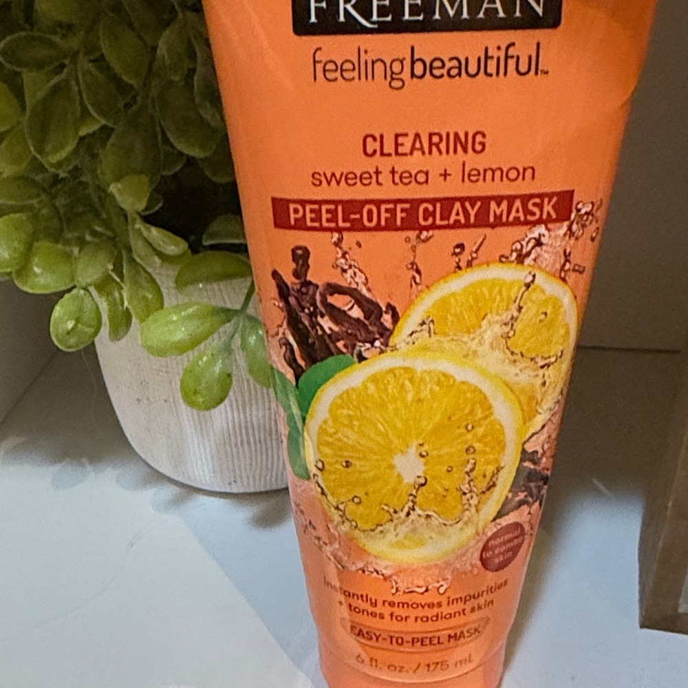 Freeman Sweet Tea & Lemon Peel-Off Clay Mask